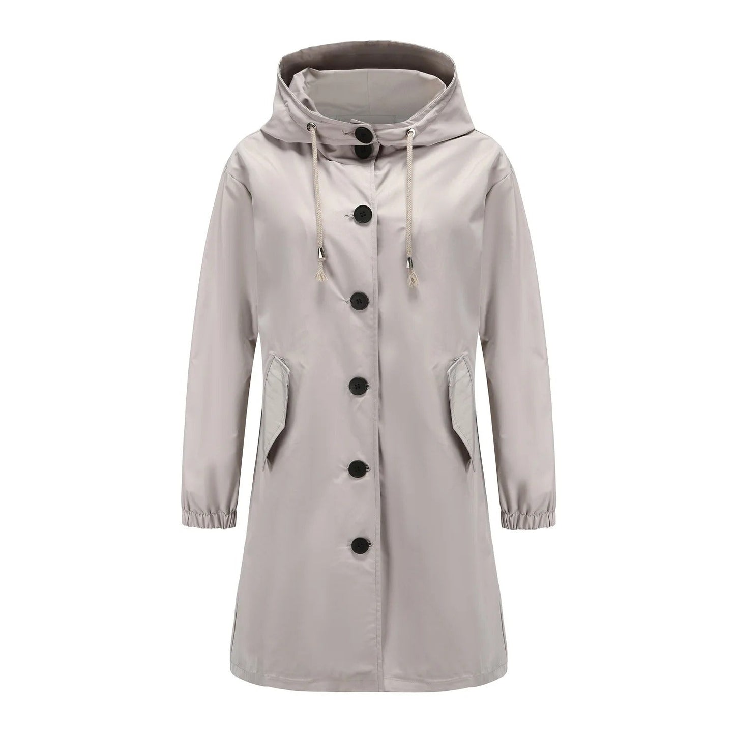 Waterdicht Windjack Parka Met Capuchon - Linda