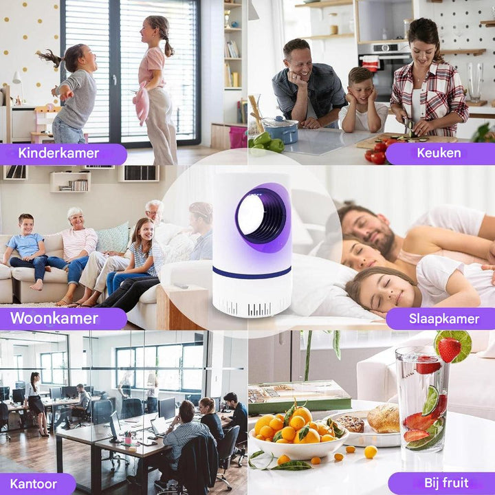 UV-licht insectenval - muggen- en vliegendoder voor binnen en buiten