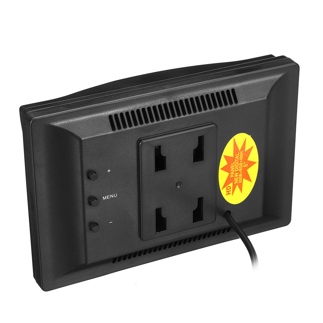 Draadloze Achteruitrijcamera Set – 5 Inch LCD Scherm, 170 Graden Zicht en Waterdichte Camera voor Veilig Parkeren DIY