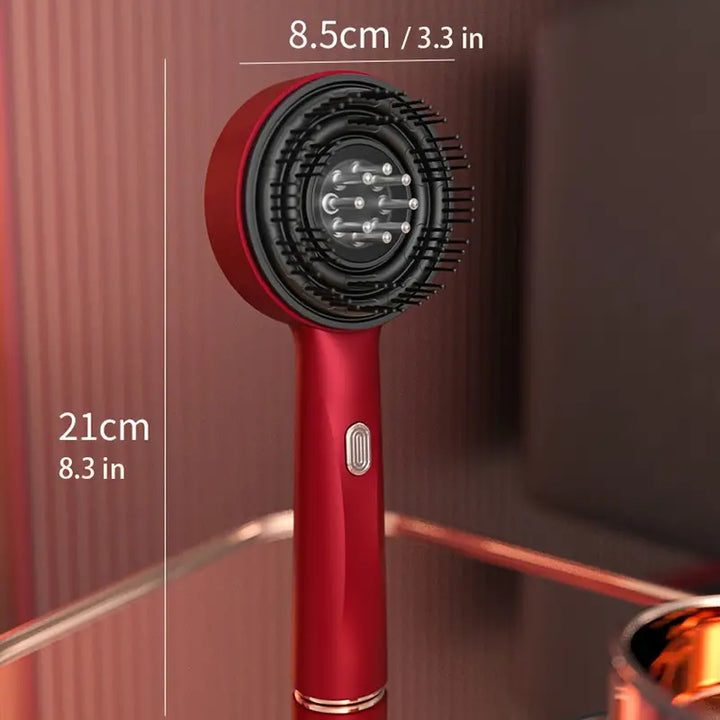 RelaxBrush - Elektrische Massagekam met Hoofdhuidmassage voor Gezond en Glanzend Haar