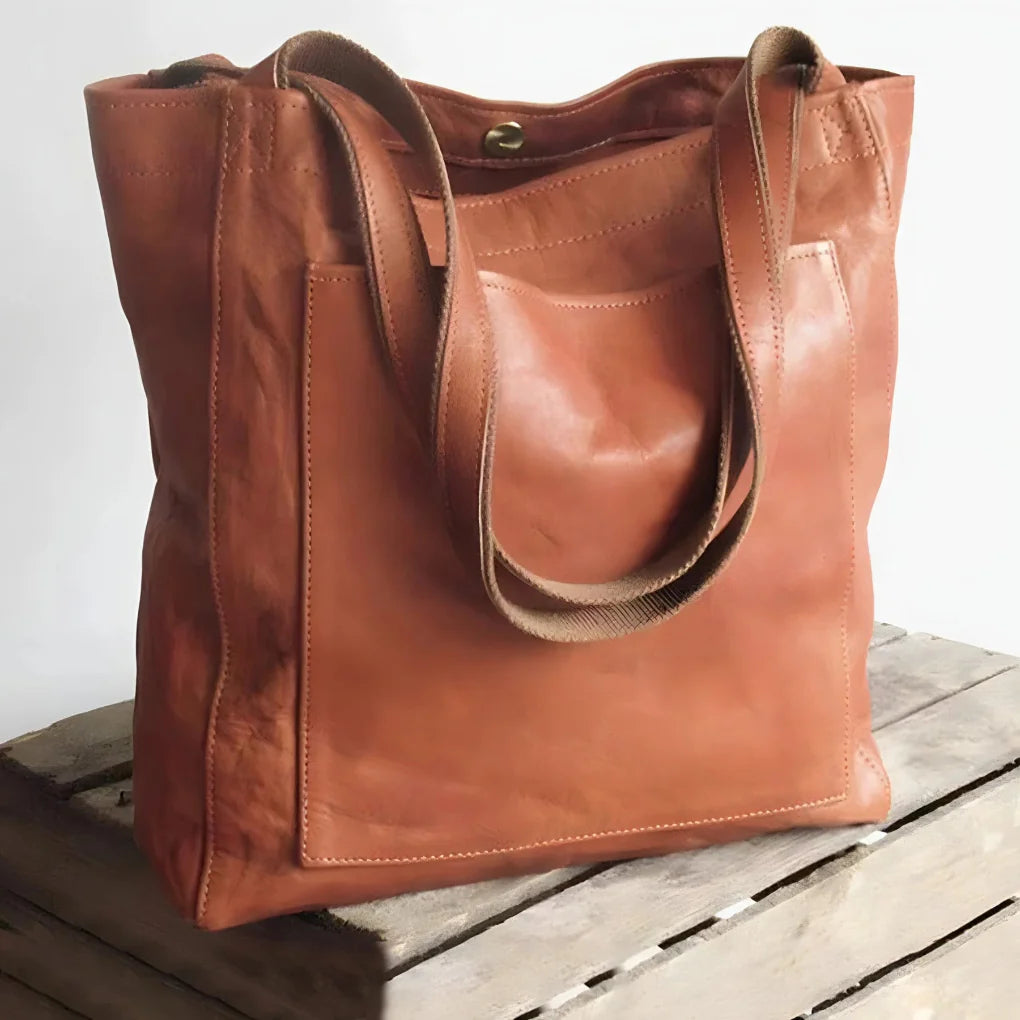 Elegante handtas van zacht leer voor dames