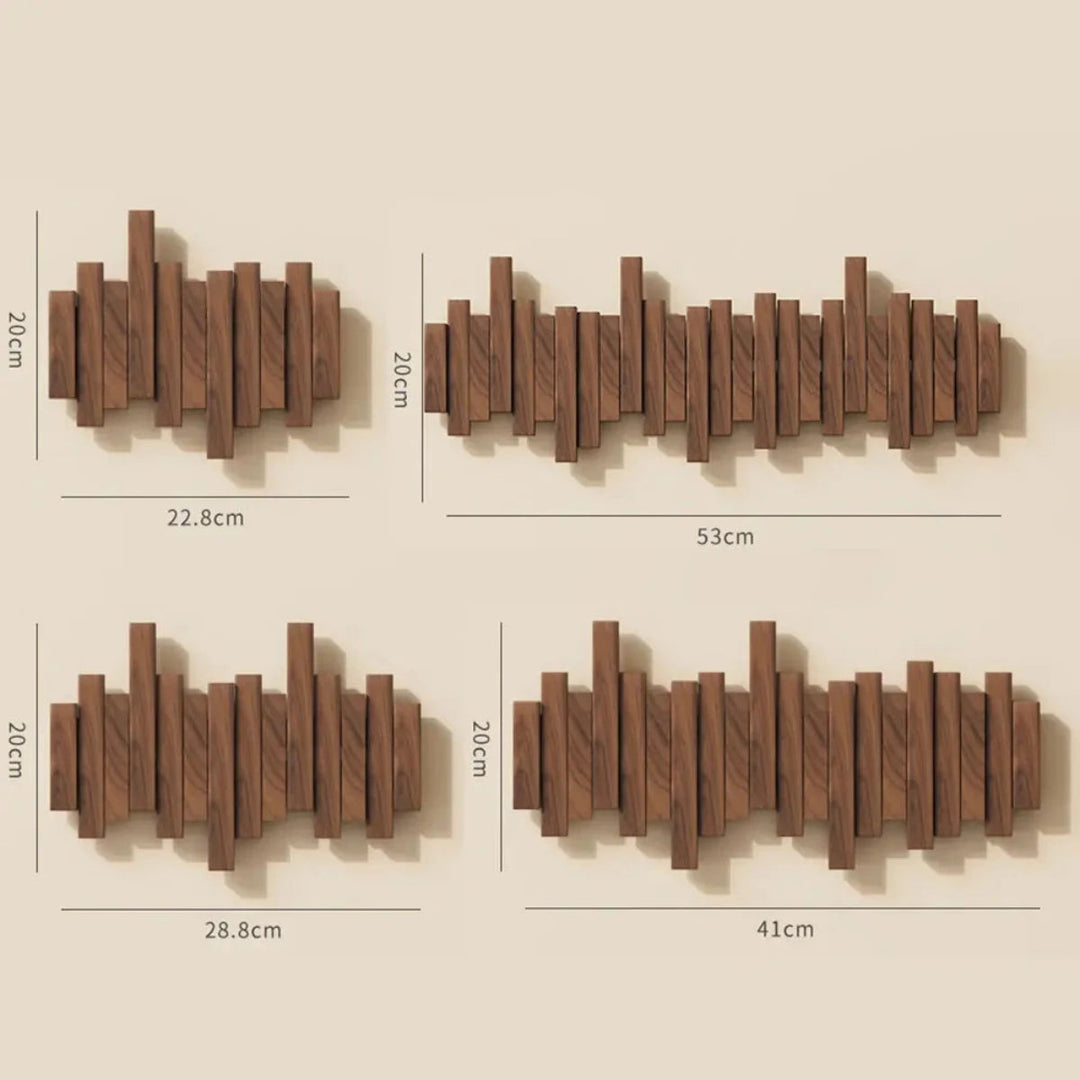 Piano Kapstok | Walnoot of Beukenhout Voor Jassen