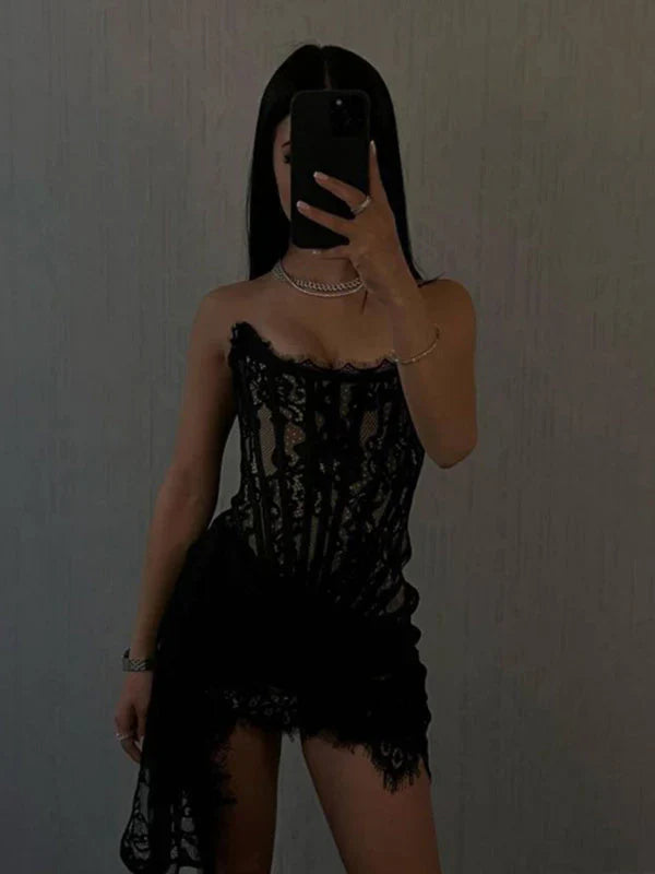 Freya – Korset Mini Jurk