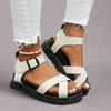 Stijlvolle gladiator sandalen met plateauzool voor dames