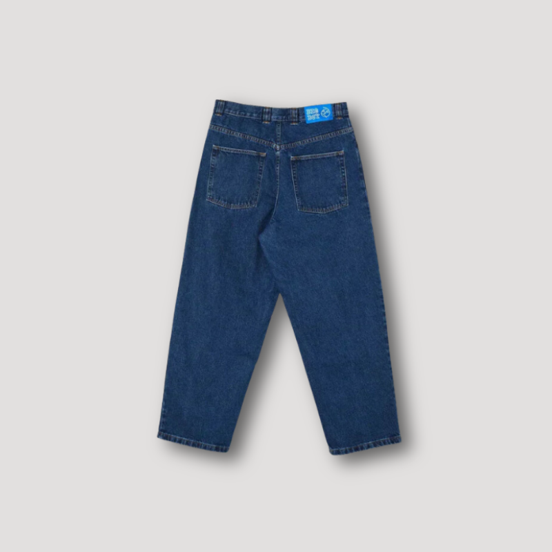 Skate Baggy Denim Jeans Met Wijde Pijp - Polar