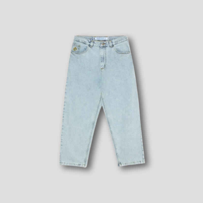 Skate Baggy Denim Jeans Met Wijde Pijp - Polar