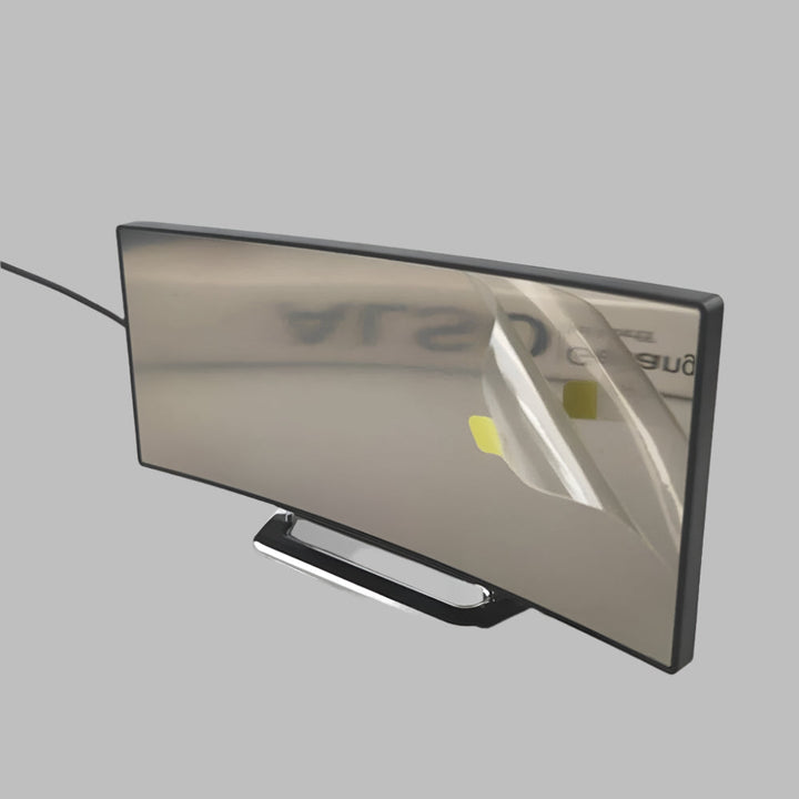 Gebogen LED-wekkerradio