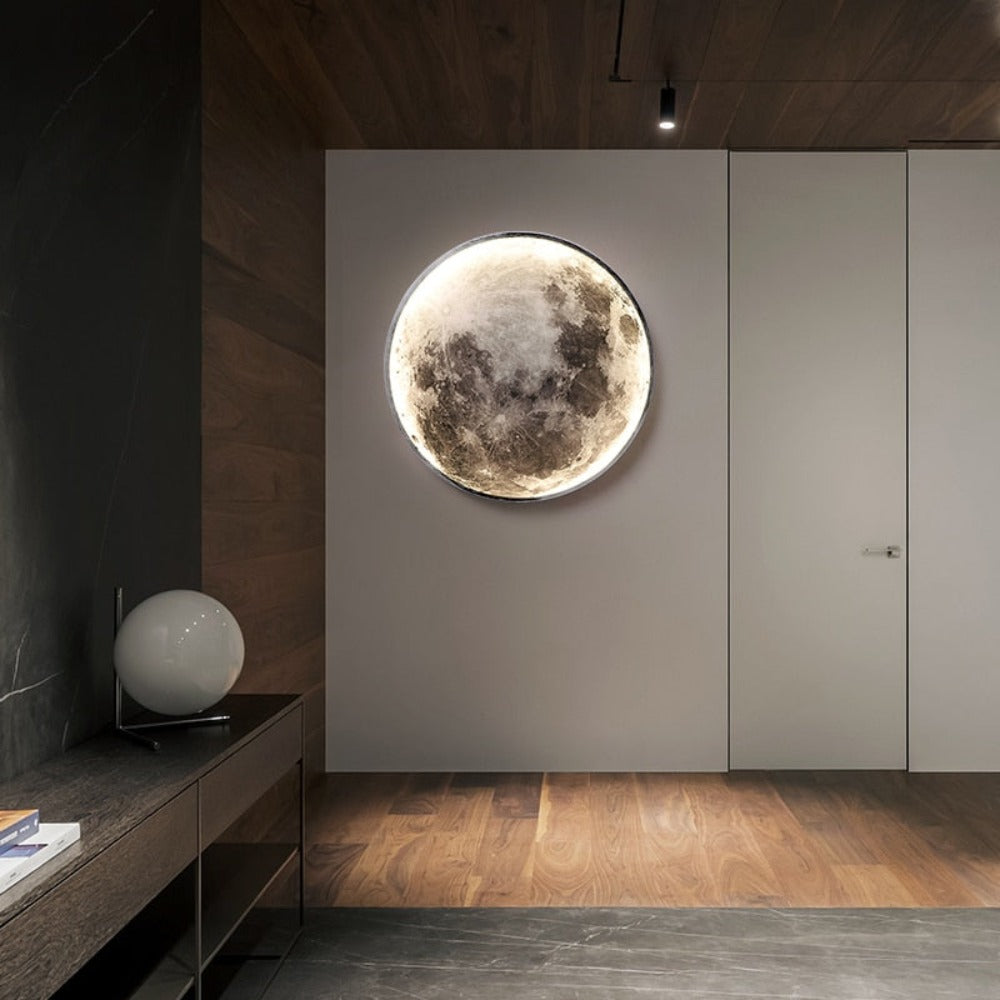 3D LED Maan of Aarde Plafond- of Wandlamp - Magische Verlichting voor Jouw Ruimte