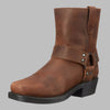 Vintage leren westernlaarzen voor heren