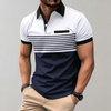 Modern zacht zomer poloshirt