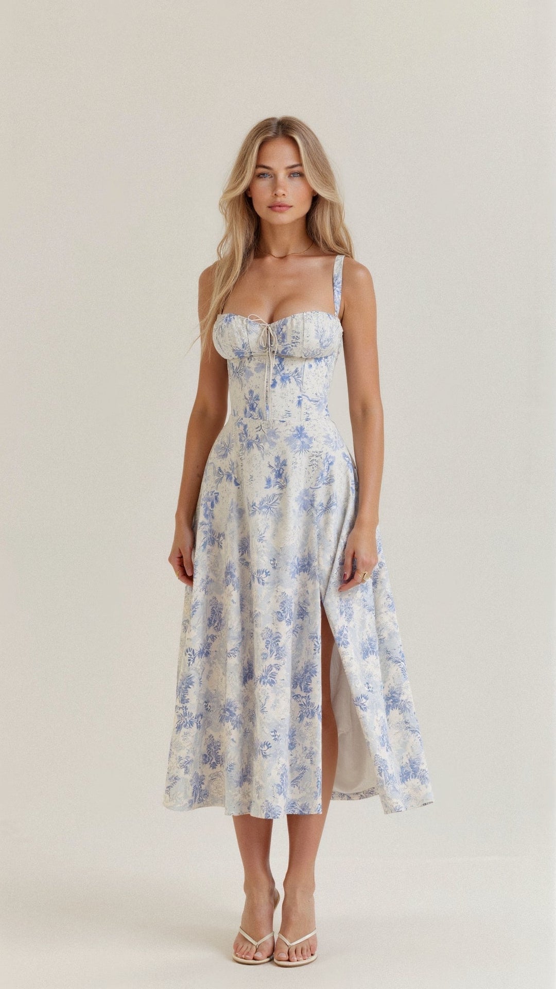 Elegante Taillejurk met Korseleffect