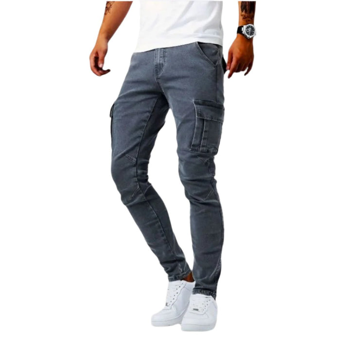 Comfortabele Slim-Fit Cargo Broek Voor Heren - Gino