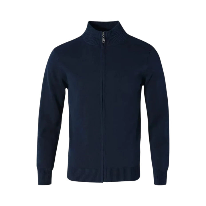 Luxe Warm Heren Vest Met Ritsdetail - Eirfall