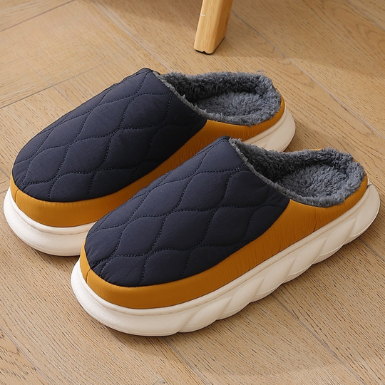 Comfortabele Warme Pantoffels voor Heren - CloudFeet