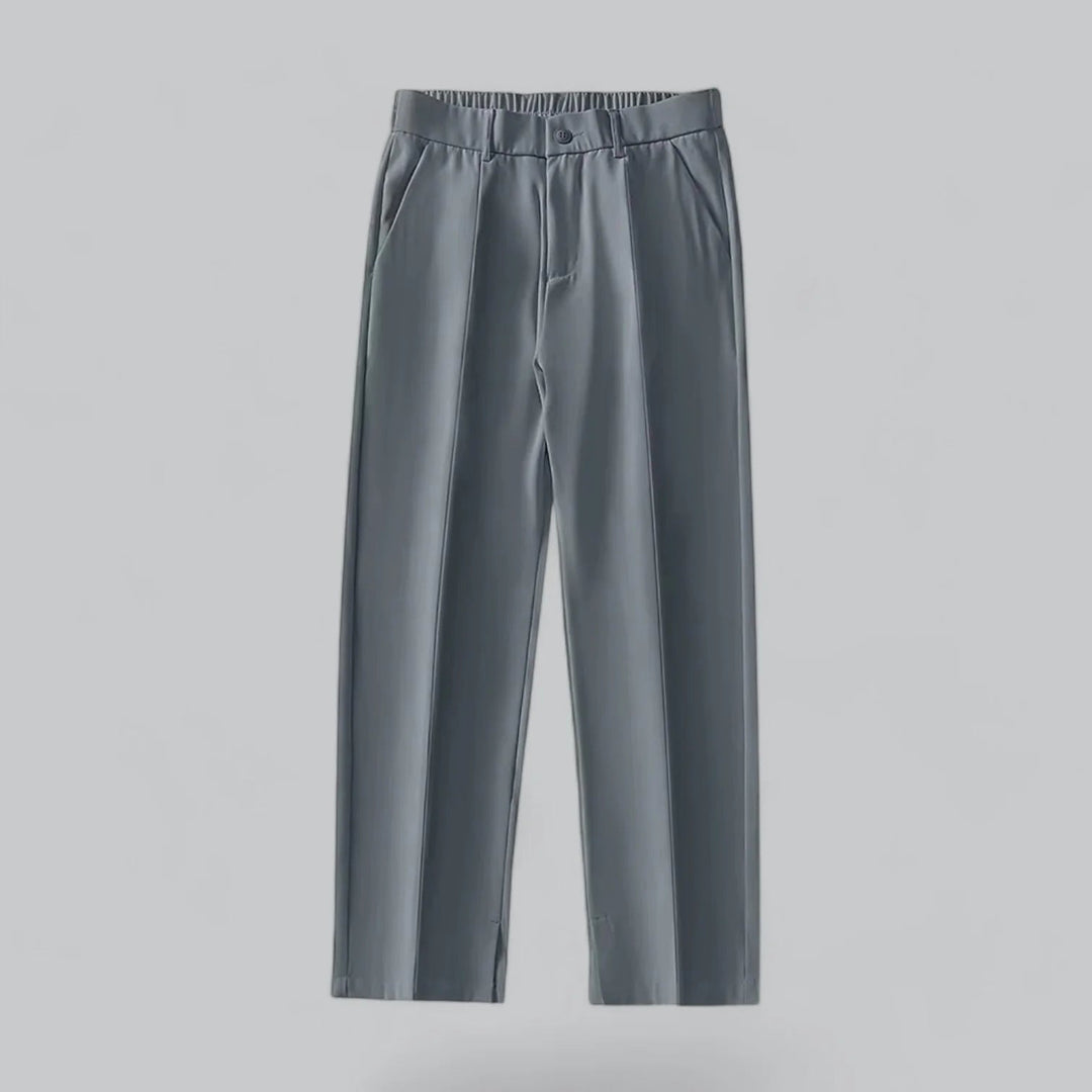 Stijlvolle En Comfortabele Heren Broek Met Wijde Pijpen - Nova