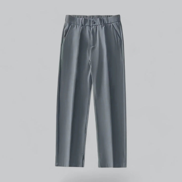 Stijlvolle En Comfortabele Heren Broek Met Wijde Pijpen - Nova