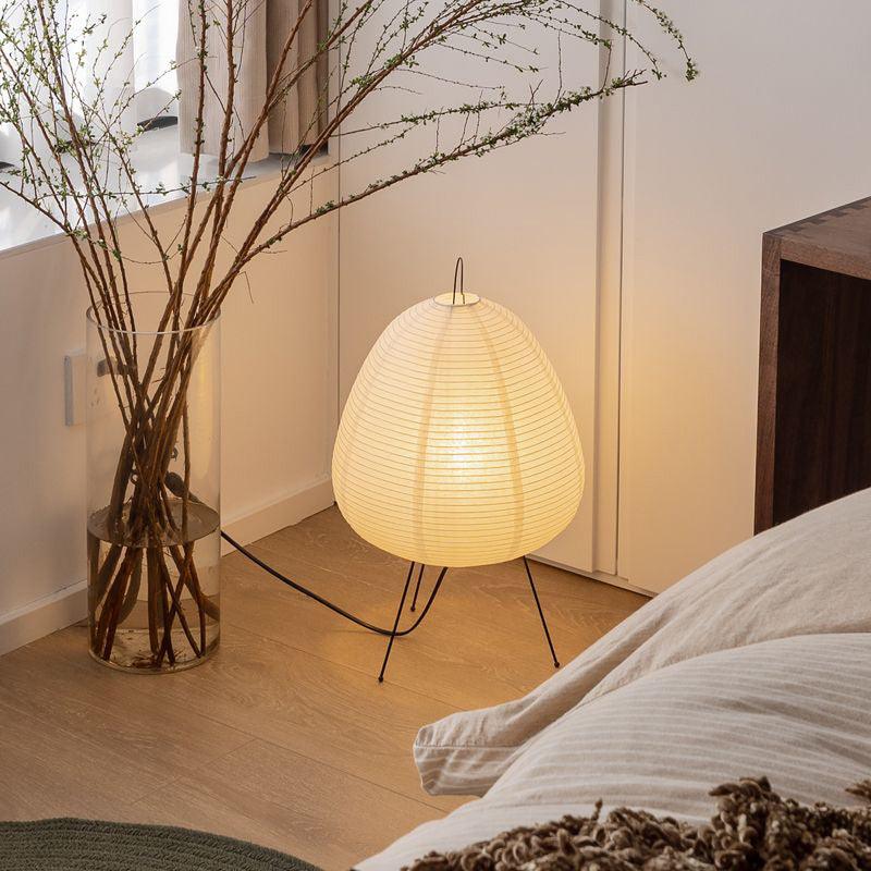 AuraLiving Rijstpapier Lamp – Handgemaakte Elegantie voor Gezellige en Minimalistische Ruimtes