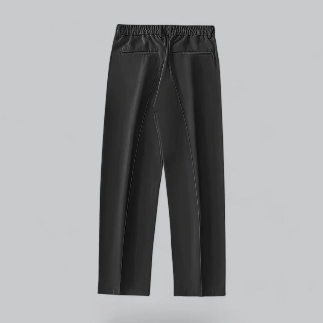 Stijlvolle En Comfortabele Heren Broek Met Wijde Pijpen - Nova