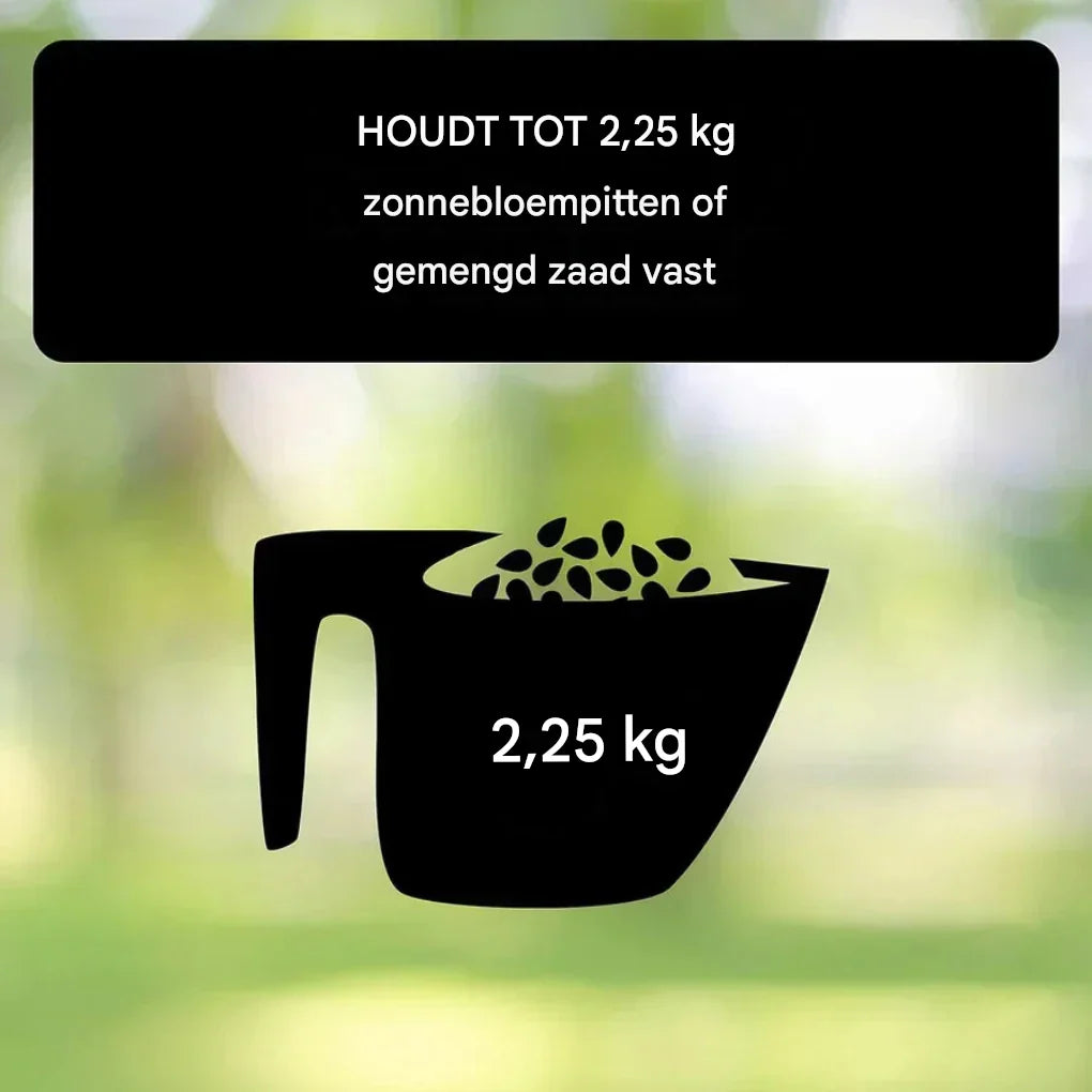 Eekhoornbestendige vogelvoederbak