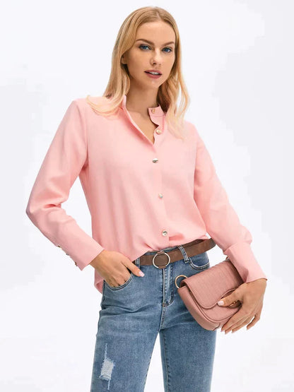 Stijlvolle Premium Blouse Met Knopen