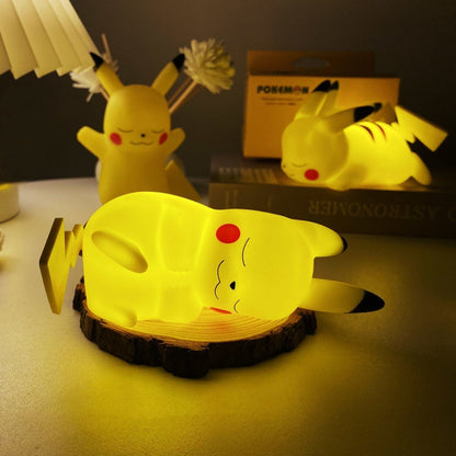 Nachtlampje - Pikachu - LED Verlichting - Slaapkamer Cadeau