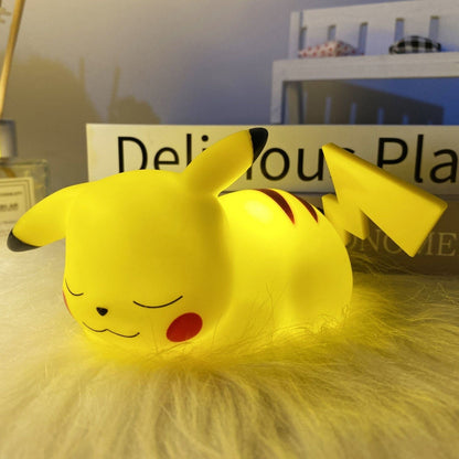 Nachtlampje - Pikachu - LED Verlichting - Slaapkamer Cadeau