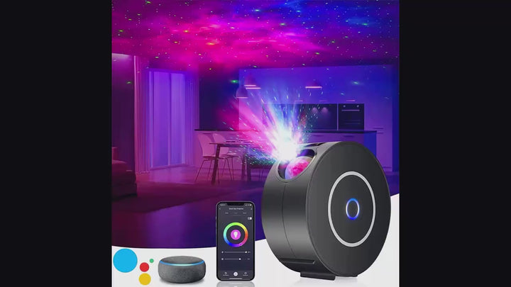 AuroraSmart - Wifi Galaxy Projector met Spraakbesturing en App Controle
