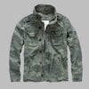 Camouflage militair jack