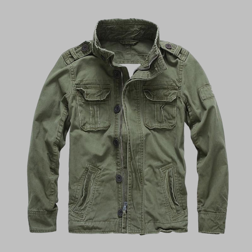 Camouflage militair jack