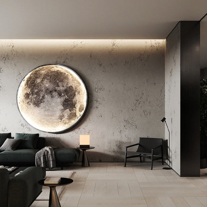 3D LED Maan of Aarde Plafond- of Wandlamp - Magische Verlichting voor Jouw Ruimte