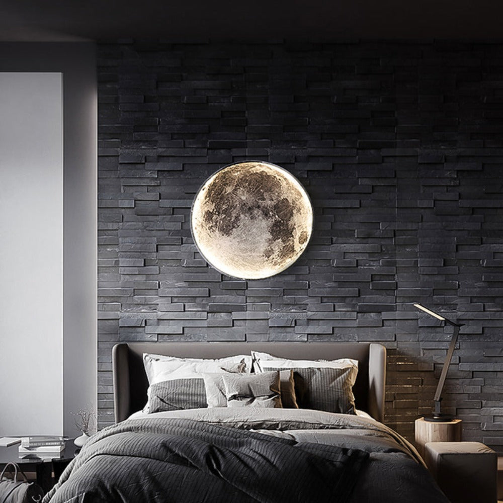 3D LED Maan of Aarde Plafond- of Wandlamp - Magische Verlichting voor Jouw Ruimte