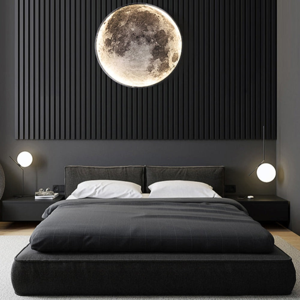 3D LED Maan of Aarde Plafond- of Wandlamp - Magische Verlichting voor Jouw Ruimte