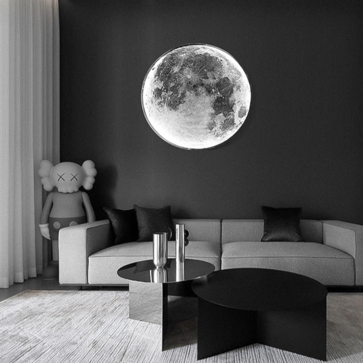 3D LED Maan of Aarde Plafond- of Wandlamp - Magische Verlichting voor Jouw Ruimte