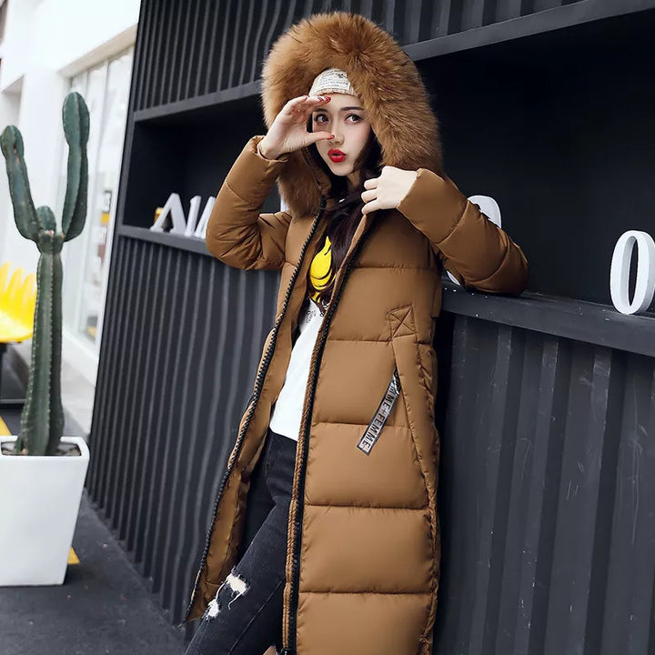 Dames Winter Parka met Bontkraag