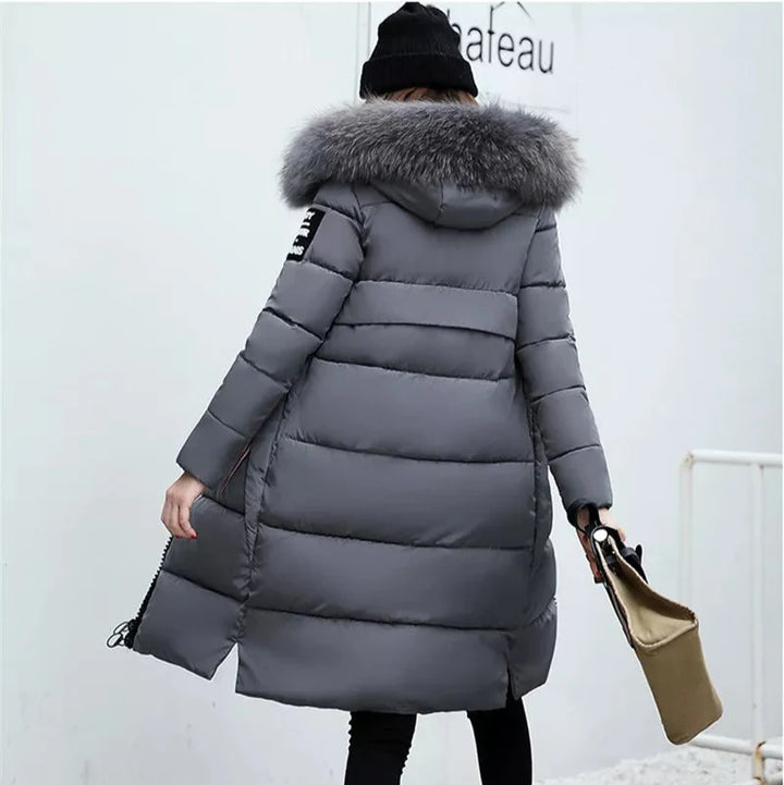Dames Winter Parka met Bontkraag
