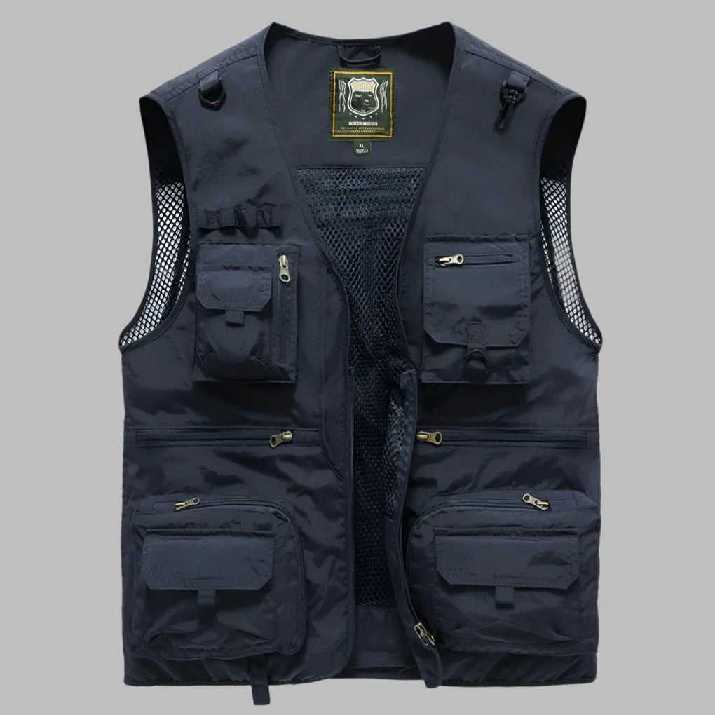 Zomervest met meerdere zakken