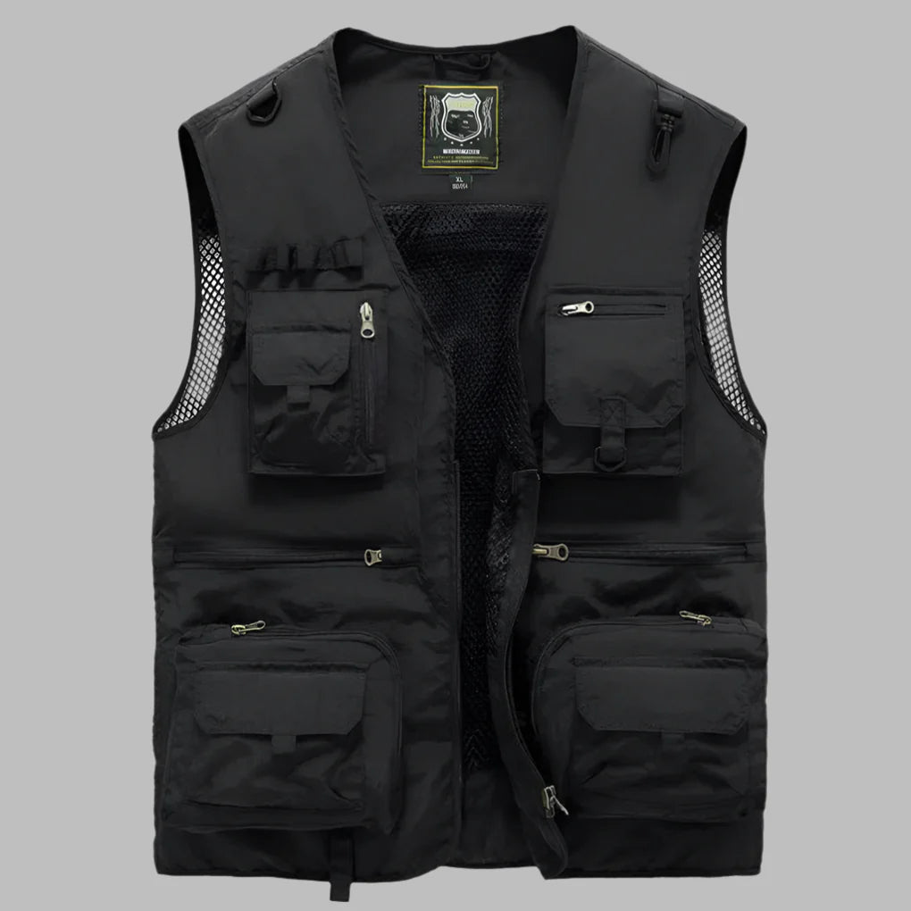Zomervest met meerdere zakken