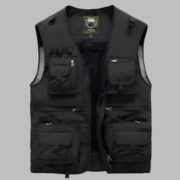 Zomervest met meerdere zakken