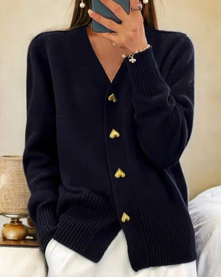Warme, elegante en tijdloze vrouwelijke charme Cardigan