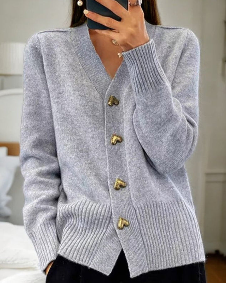 Warme, elegante en tijdloze vrouwelijke charme Cardigan