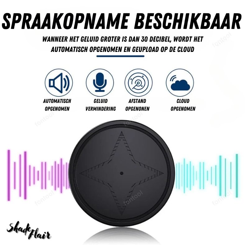 SafeTrack - Sterke micro magnetische GPS-Tracker