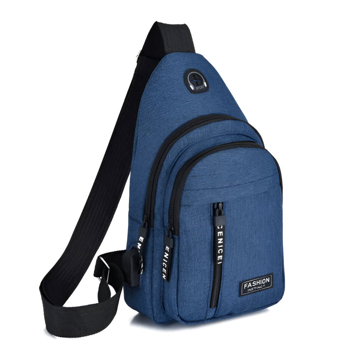 Compacte reistas, veilige, handsfree crossbodytas