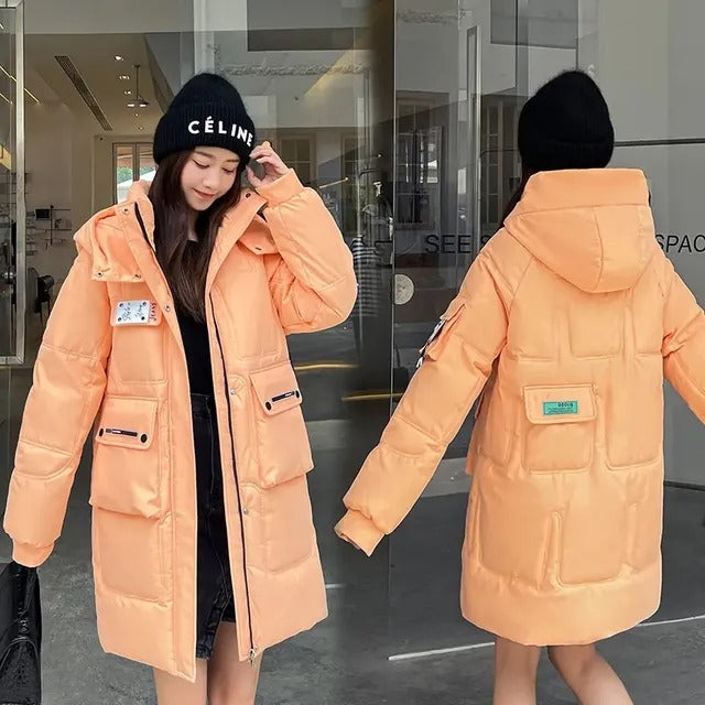 Casual Parka Winterjas Met Capuchon - Lena