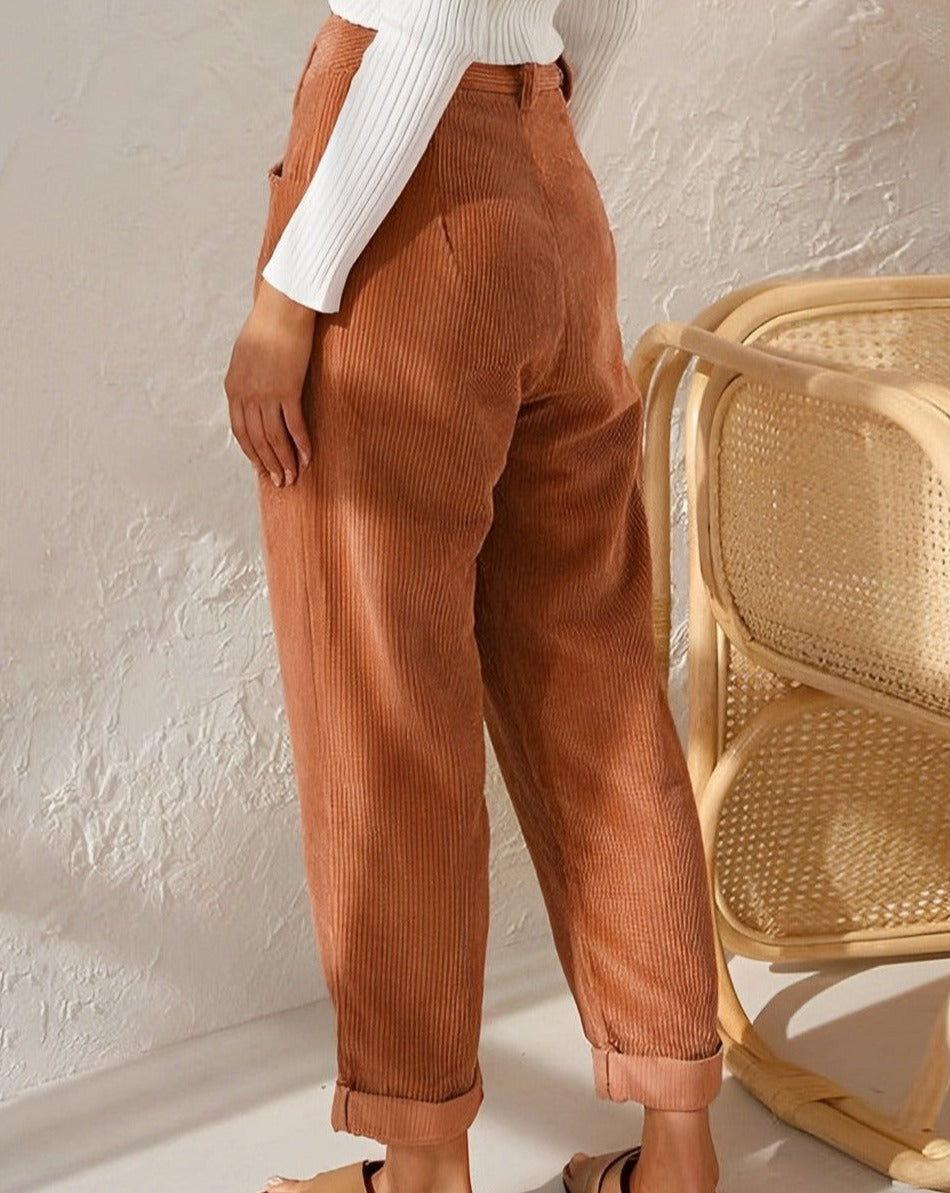 VelvetEase – Corduroy Broek